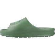 Sliders Lacoste , Green , Heren