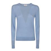 Maglia Sweaters P.a.r.o.s.h. , Blue , Dames