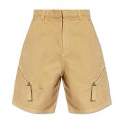 Bruine cargoshorts Jacquemus , Beige , Heren