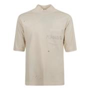 Stijlvolle T-shirts en Polos Maison Margiela , Beige , Heren