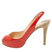 Pre-owned Leather heels Christian Louboutin Pre-owned , Multicolor , D...