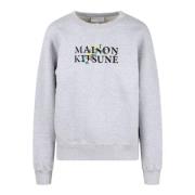 Sweatshirts Hoodies Maison Kitsuné , Gray , Dames