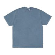 Blauwe Garment Dye Streetwear Tee Carhartt Wip , Blue , Heren