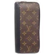 Pre-owned Canvas wallets Louis Vuitton Vintage , Brown , Dames