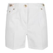 Casual Shorts Versace , White , Dames