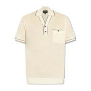 Polo shirt met zak Giorgio Armani , Beige , Heren