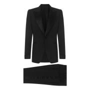 Single Breasted Suits Tom Ford , Black , Heren