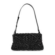 Kleine schoudertas Bottega Veneta , Black , Dames