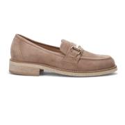 Beige Suède Mocassin Schoenen Luca Grossi , Beige , Dames