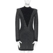 Pre-owned Fabric dresses Balmain Pre-owned , Black , Dames