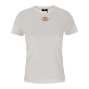 Witte T-shirts en Polos Elisabetta Franchi , White , Dames