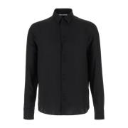 Casual Shirts Palm Angels , Black , Heren
