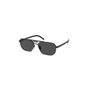 Zwarte Stijlvolle Zonnebril Prada , Black , Unisex