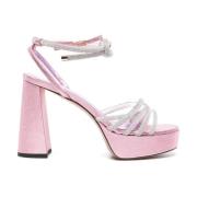 High Heel Sandals Patou , Pink , Dames