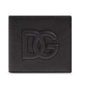 Portemonnee met logo Dolce & Gabbana , Black , Heren