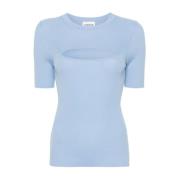 Round-neck Knitwear P.a.r.o.s.h. , Blue , Dames