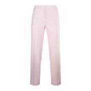 Straight Trousers Fabiana Filippi , Pink , Dames