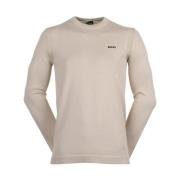 Round-neck Knitwear Hugo Boss , Beige , Heren