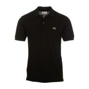 Zwarte Polo T-shirts en Polos Lacoste , Black , Heren