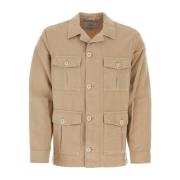 Light Jackets Woolrich , Beige , Heren