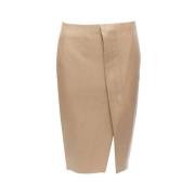 Pre-owned Leather bottoms Acne Studios Pre-owned , Beige , Dames