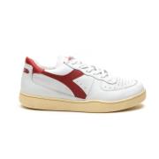 Heritage Witte Lage Gebruikte Sneakers Diadora , White , Heren