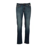 Klassieke Denim Jeans voor Mannen Roy Roger's , Blue , Heren