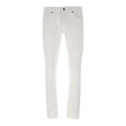 Slim-fit Jeans Dondup , White , Heren
