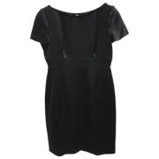 Pre-owned Silk dresses Prada Vintage , Black , Dames