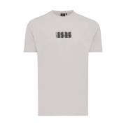 Korte mouw T-shirt J9032-1202 Genti , Beige , Heren