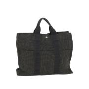 Pre-owned Cotton totes Hermès Vintage , Gray , Dames