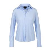 Lichtblauw Oxford Overhemd RRD , Blue , Dames