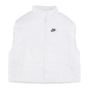 Mouwloos Donsjack Dames Classic Vest Nike , White , Dames