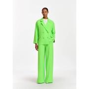 Wijde Groene Broek Fall Essentiel Antwerp , Green , Dames