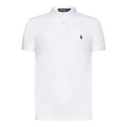 Stijlvolle Witte Polo T-Shirt voor Heren Ralph Lauren , White , Heren