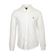 Witte Overhemden Collectie Ralph Lauren , White , Heren