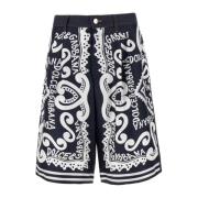 Casual Shorts Dolce & Gabbana , Blue , Heren