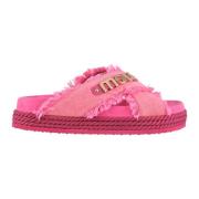 Crisscross slippers roze Mou , Pink , Dames
