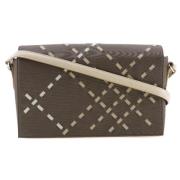 Pre-owned Fabric shoulder-bags Burberry Vintage , Brown , Dames
