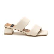 Flat Sandals Angel Alarcon , White , Dames