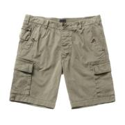 Blauwe Bermuda Shorts Blauer , Green , Heren