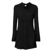 Top met Vray Stijl Khaite , Black , Dames