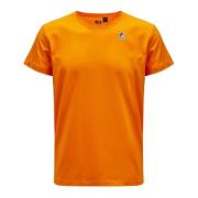 T-Shirts K-Way , Orange , Heren