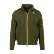 Bomber Jackets K-Way , Green , Heren