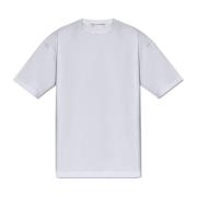 T-shirt met logo Comme des Garçons , White , Heren