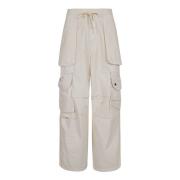 Wide Trousers A Paper Kid , Beige , Heren