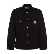 Light Jackets Carhartt Wip , Black , Heren