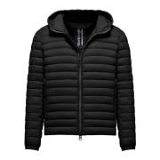 Down Jackets BomBoogie , Black , Heren