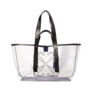 Tote Bags Off White , Multicolor , Dames