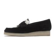 Wallabee Loafer Clarks , Black , Dames